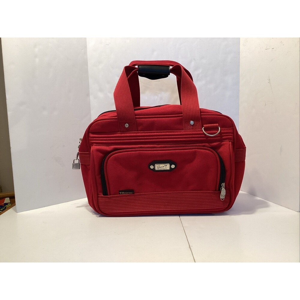 ricardo beverly hills luggage tiburon travel bag carry on 16”x11”x7” style 6316